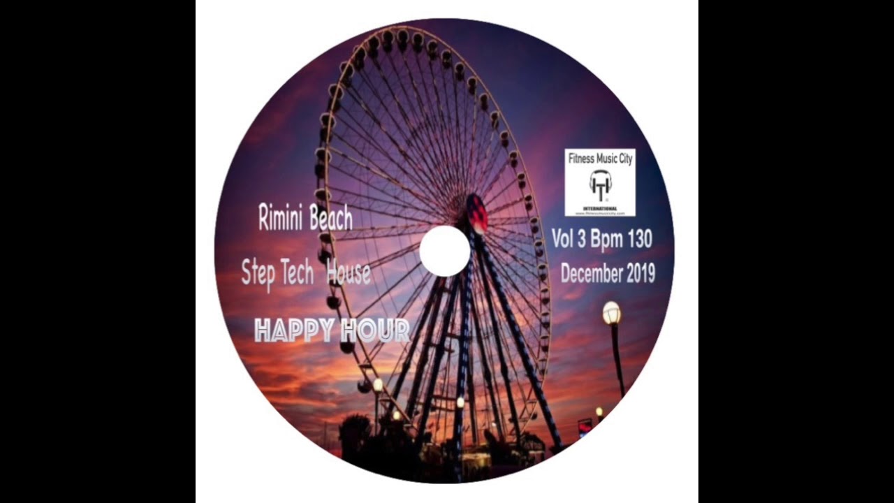 Fitness Music City Rimini Beach Frohes neues Jahr Dance Vol 3 Bpm 132 One Radio World Dez 2019