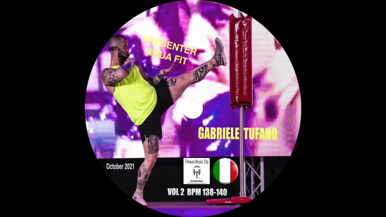 Moderatorin Gabriele Tufano AQUA FIT VOL 2 Bpm 138-140 Fitness Music City Oktober 2021
