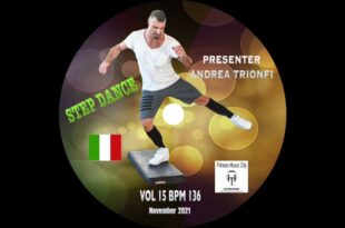 Moderatorin Andrea Trionfi Step Dance Album Vol 15 Bpm 136 Fitness Music City November 2021