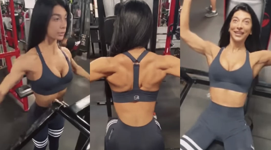 2022 Ms. Bikini International Lauralie Chapados Schultertraining & Tipps