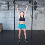 Langhantel-Push-Press