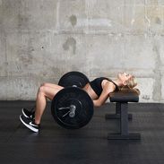 Langhantel-Glute-Brücke