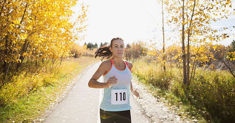 Dies ist die durchschnittliche Laufgeschwindigkeit für Frauen