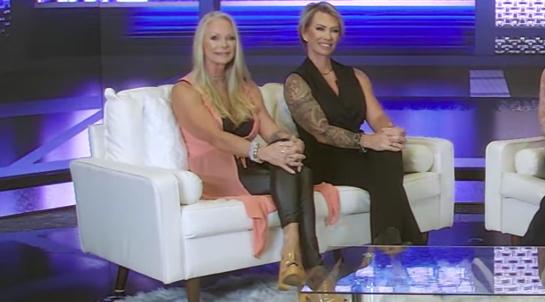 Raye Hollitt und Lori Fetrick erinnern sich an das Leben als amerikanische Gladiatoren