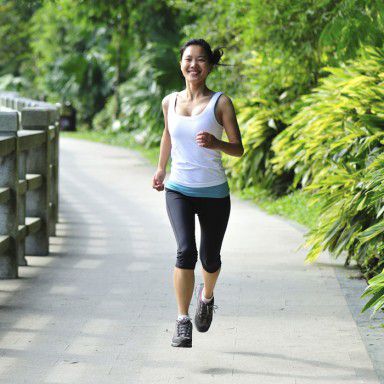 Trainiere für einen Halbmarathon in 8 Wochen
