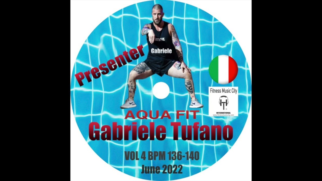 Moderatorin Gabriele Tufano Aqua Fit VOL 4 Bpm 136-140 Fitness Music City Juni 2022