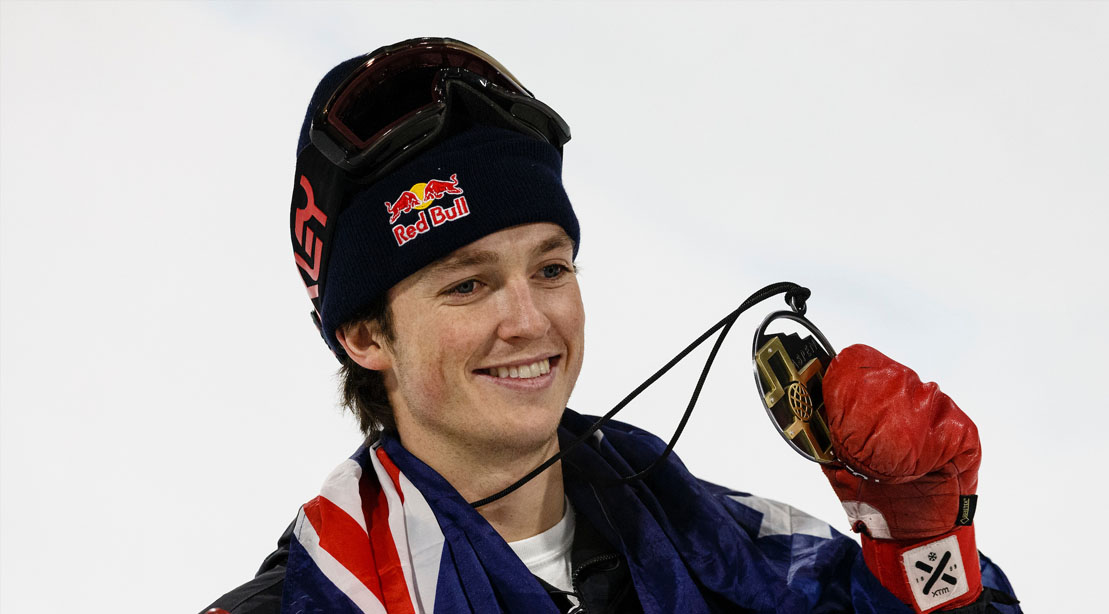 Scotty James hat seine Sporttasche bereit, um X Games Gold zu halten