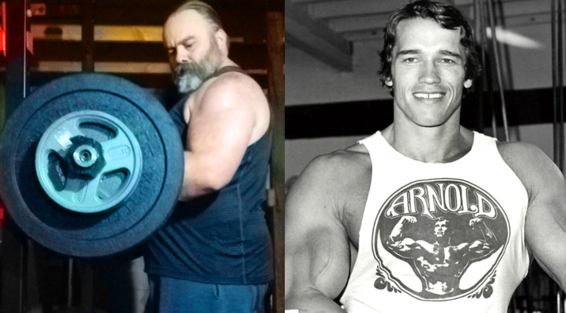 Training wie Arnold ist nicht immer wie ein Tag am Strand