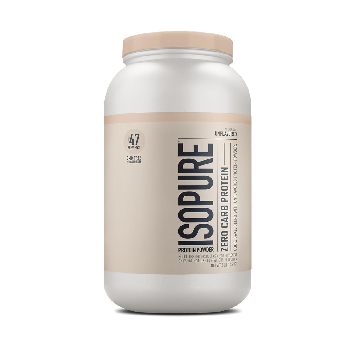 Isopure Zero Carb Nicht aromatisiertes Proteinpulver