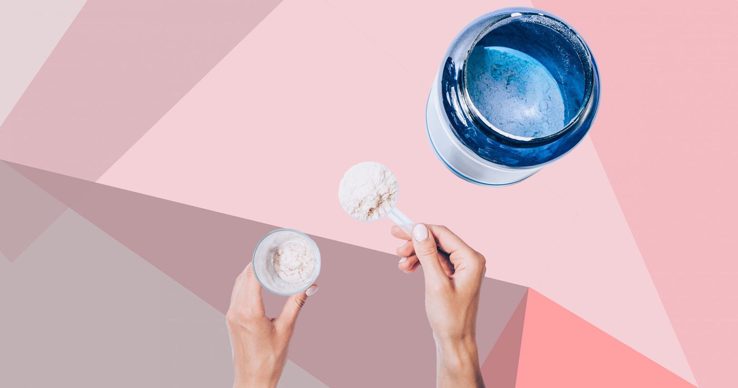 Nicht aromatisiertes Proteinpulver, das Sie zu allem und jedem hinzufügen können