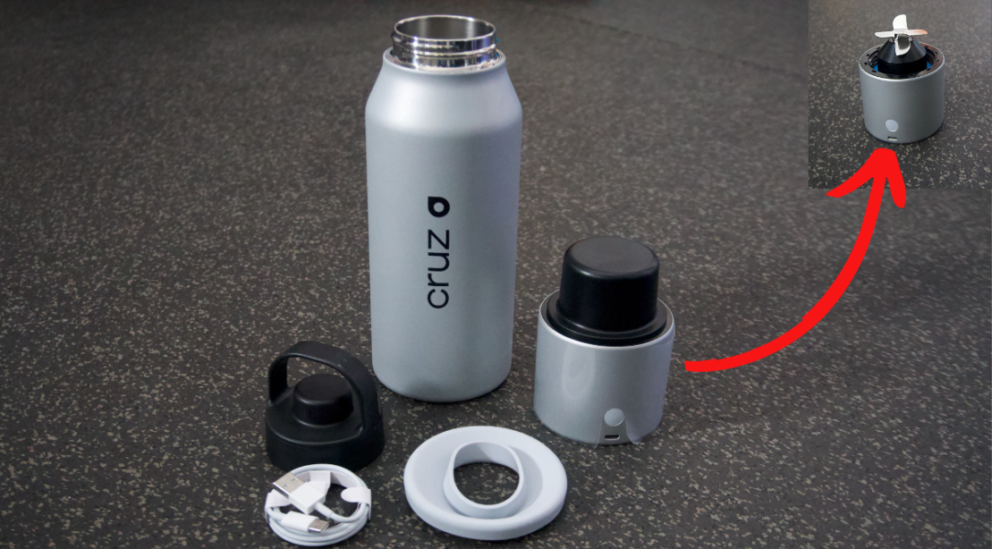 Cruz BlenderCap: Ein mächtiger tragbarer Mixer, der von Ex-Apple-Ingenieuren entwickelt wurde