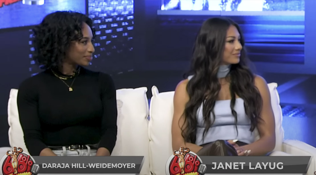 Janet Layug und Daraja Hill teilen die Herausforderungen, an die Spitze des Sports zu gelangen